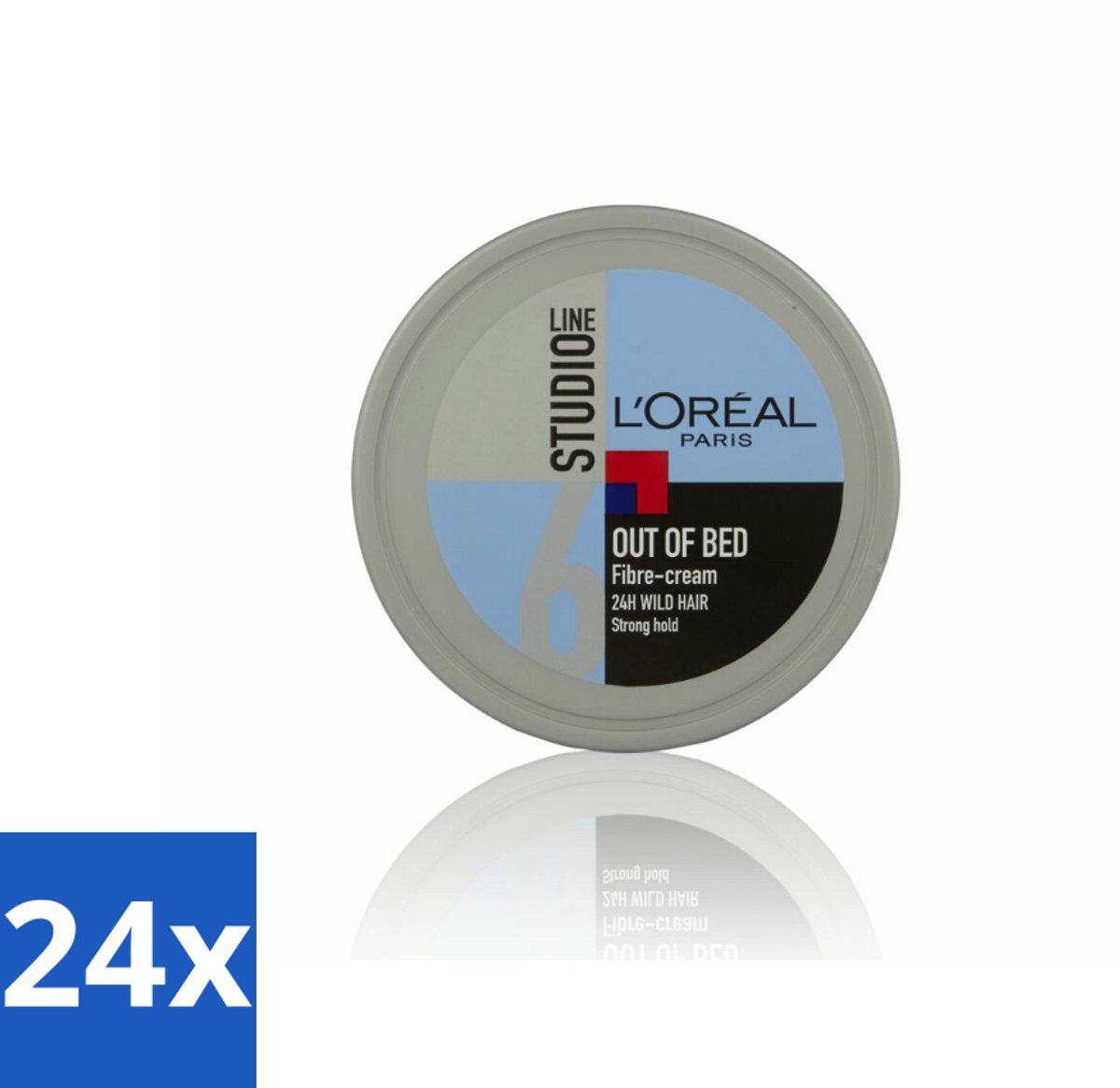 L'Oréal Studio Line Special FX Out of Bed Fibre Cream 150 ml - Voordeelverpakking - 24 stuks