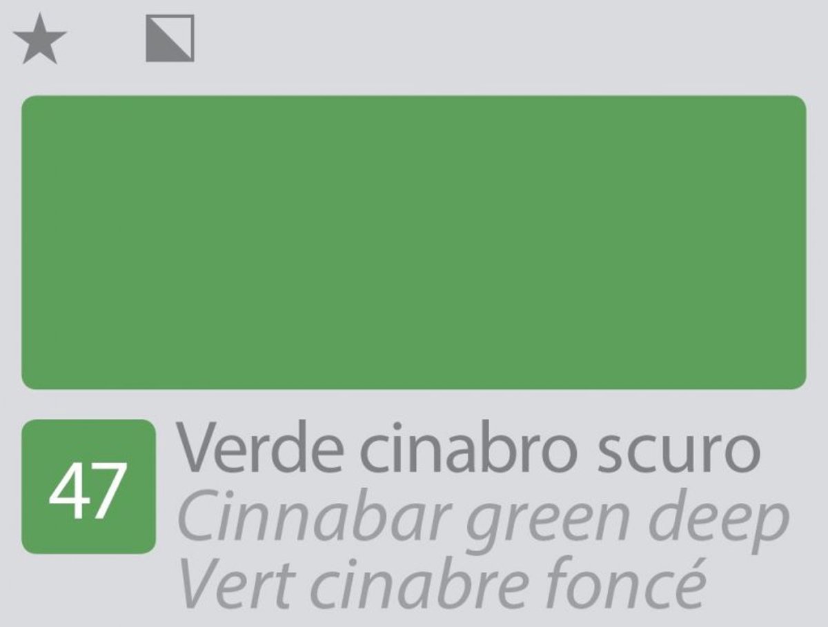 Divolo Accademia Olieverf 20 ml. - Cinnabar Green Deep
