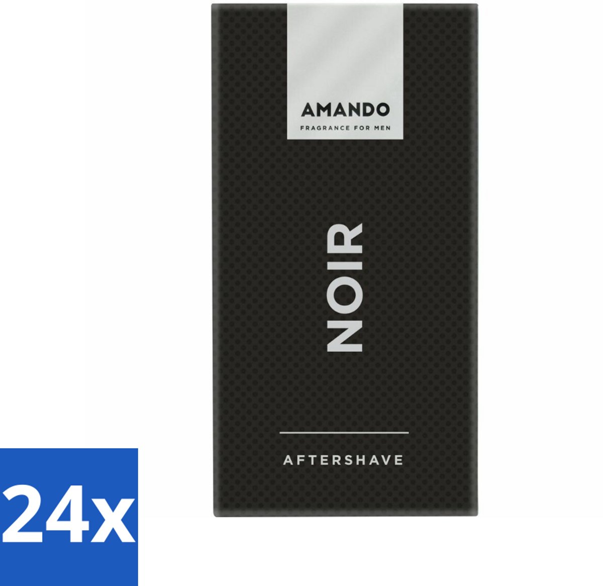 24 x Amando Noir Aftershave 50 ml - Aftershave - Aftershave Voor Mannen - Scheren - Huid Verzorging - Scheren Na