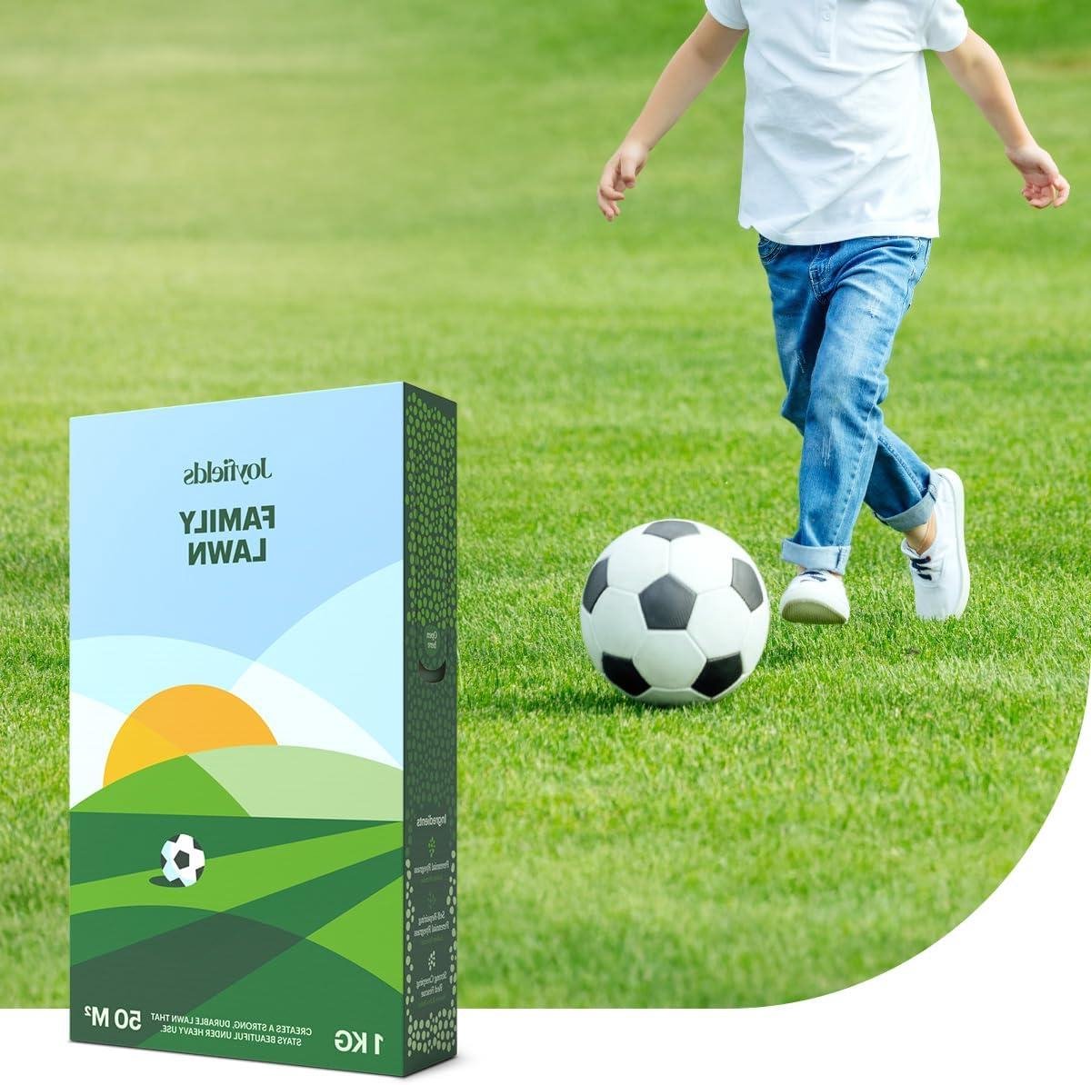 Graszaad Speelgazon - Familie gras - Intensief gebruik - Snelle herstel - 1 kg - Groen