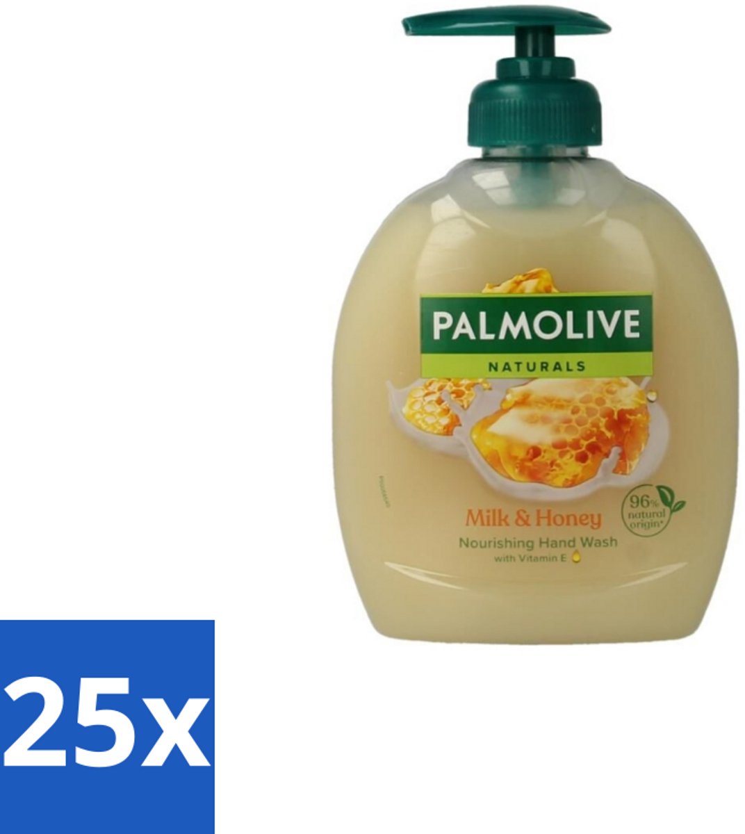 Palmolive – Handzeep – Melk & Honing – 300 ml - Bulkverpakking - 25 stuks