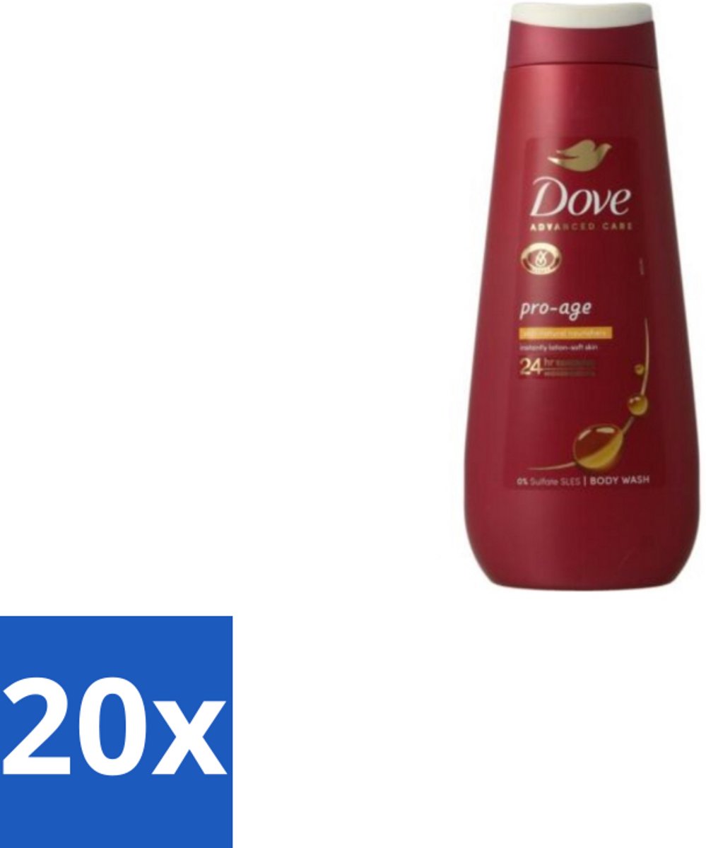 Dove – Douchegel – Pro Age Body Wash – 400 ml - Bulkverpakking - 20 stuks