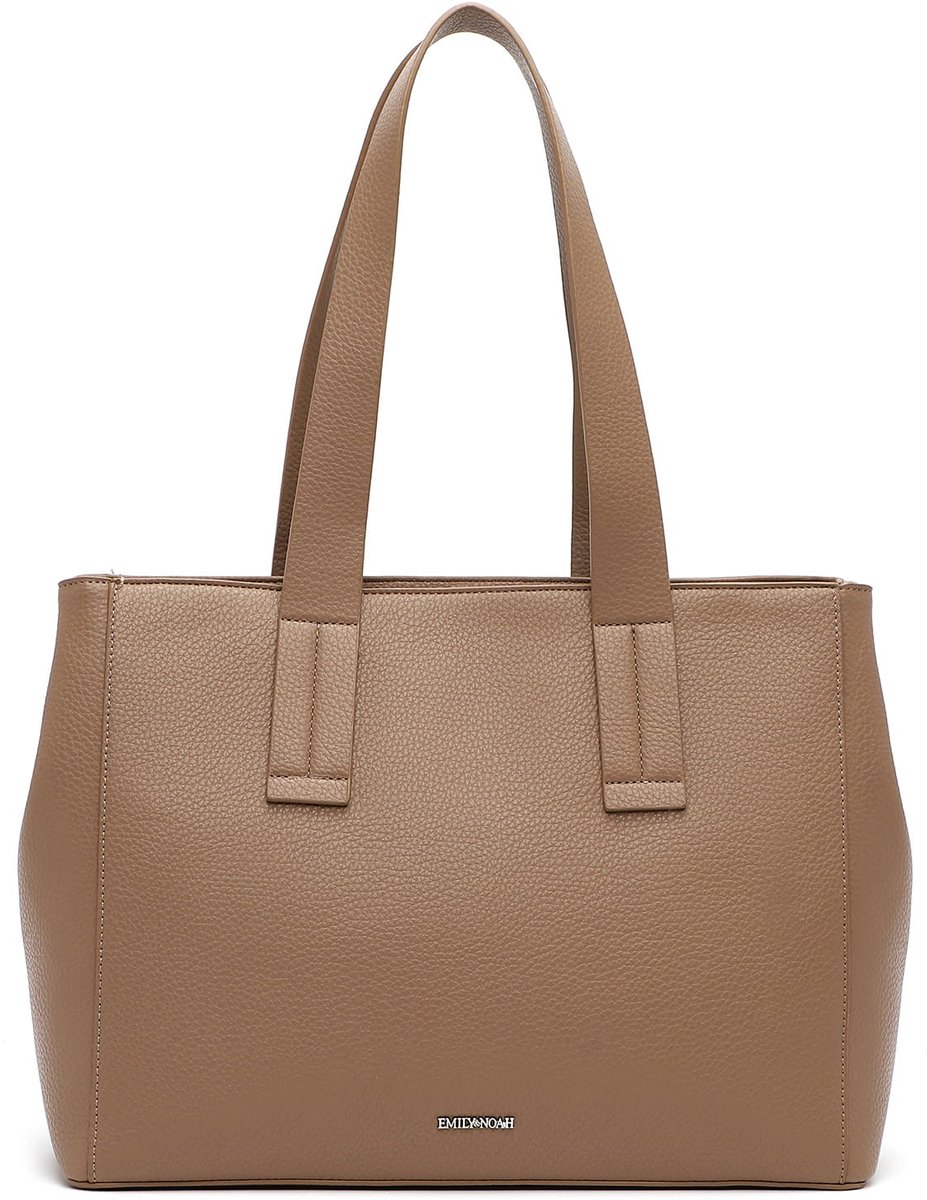 EMILY & NOAH Shopper E&N Ludowika ( 65801 ) - Dames handtassen - taupe 900