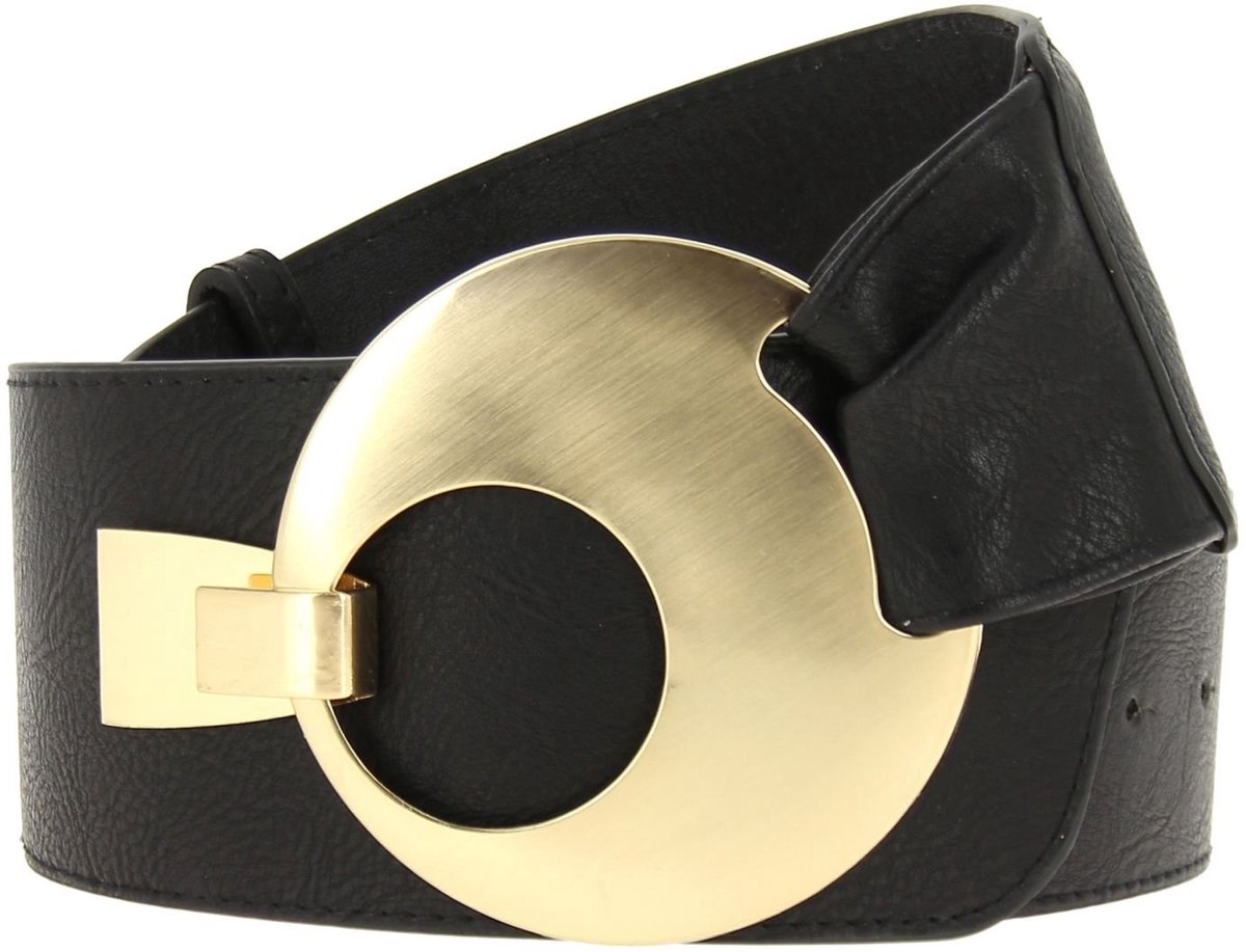 FASHIONGEN - Brede riem voor dames met ronde kruisgesp, VANESSA - ShopVlot