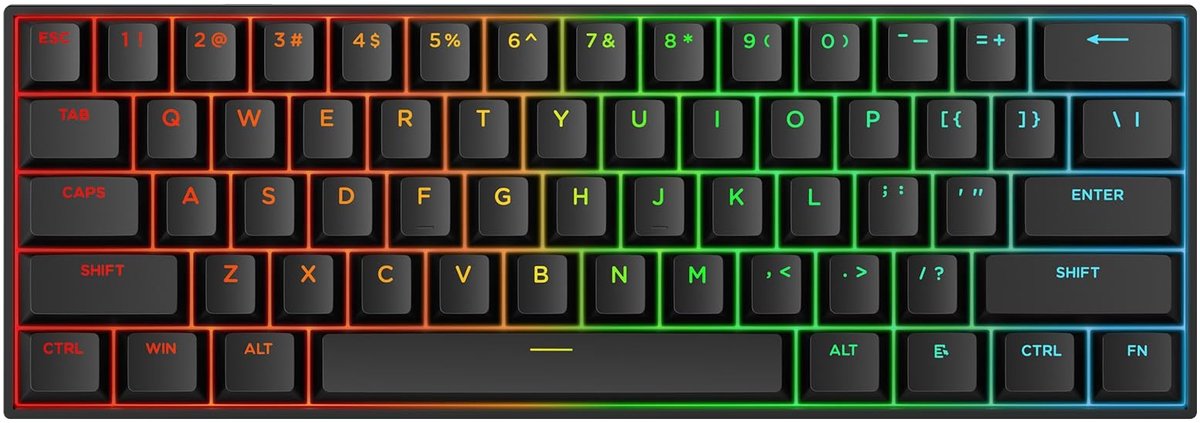 Elzusha - Gaming Toetsenbord met Magnetische Switch en 8000 Hz Reactietijd