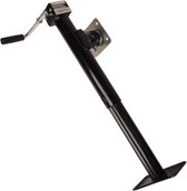 Set van twee kantelbare en uitdraaibare steunpoten - 43-70 cm - 2000 kg - inclusief flens