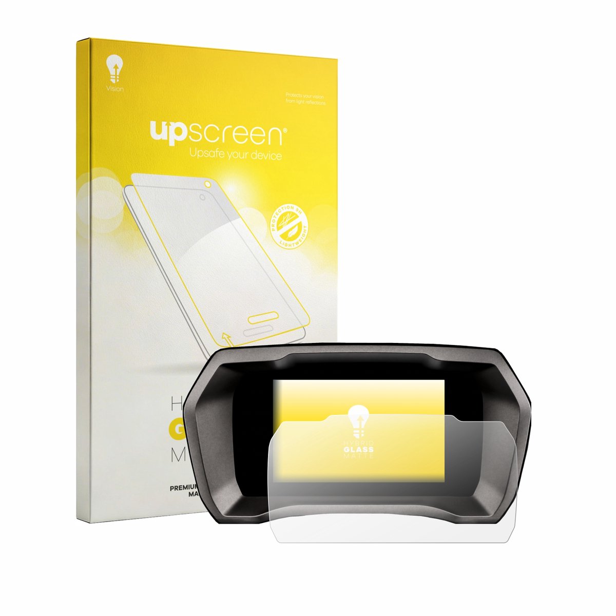 upscreen - Screenprotector voor Piaggio MP3 Exclusive 530 2026 - Folie Beschermfolie Beschermglas matte