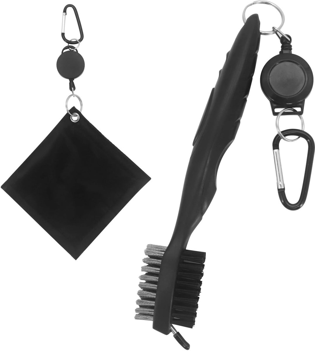 Elzusha - Golf Club Cleaner Kit met Microfiber Handdoek en Borstel