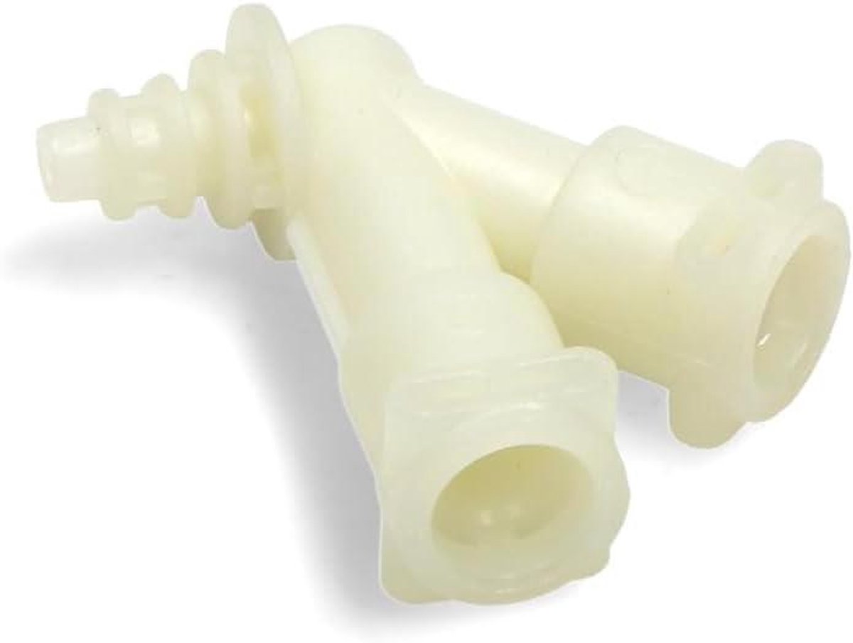 Y-connector Koffiezetapparaat - Koffiezetonderdeel - Apparaat Repareren - Hoogwaardig Reserveonderdeel - 4x3x1 cm - Zwart
