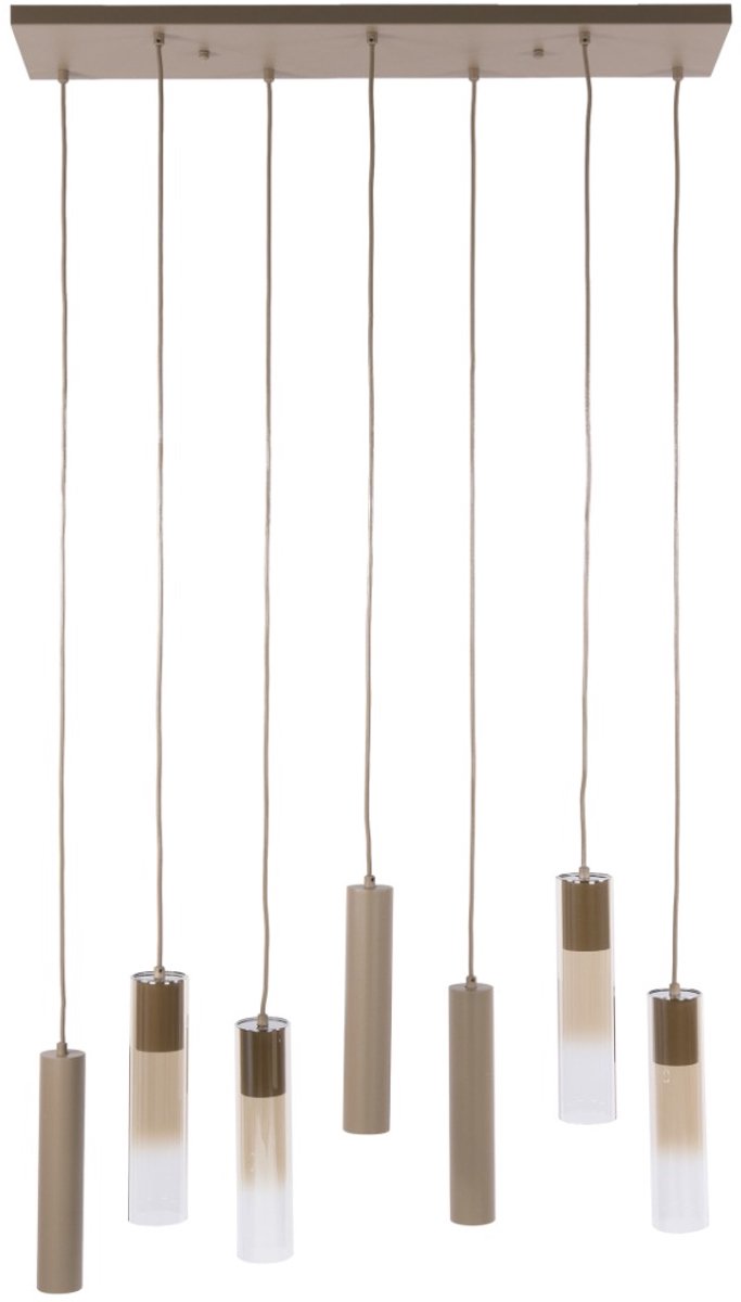 AnLi Style Hanglamp Lungo 4+3L Beige