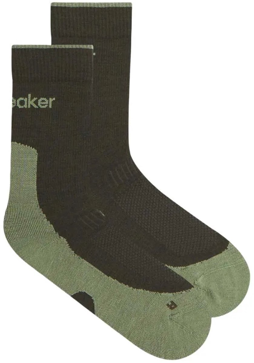 Icebreaker Merino Hike+ Light Crewsokken Groen EU 47-49 Man