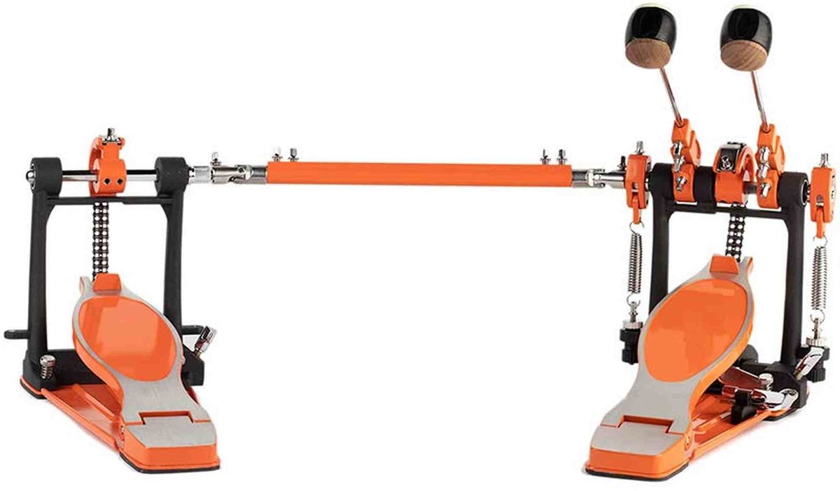 Dubbel bassdrumpedaal Hayman Pro Series BDP-2000 dubbele ketting professioneel model