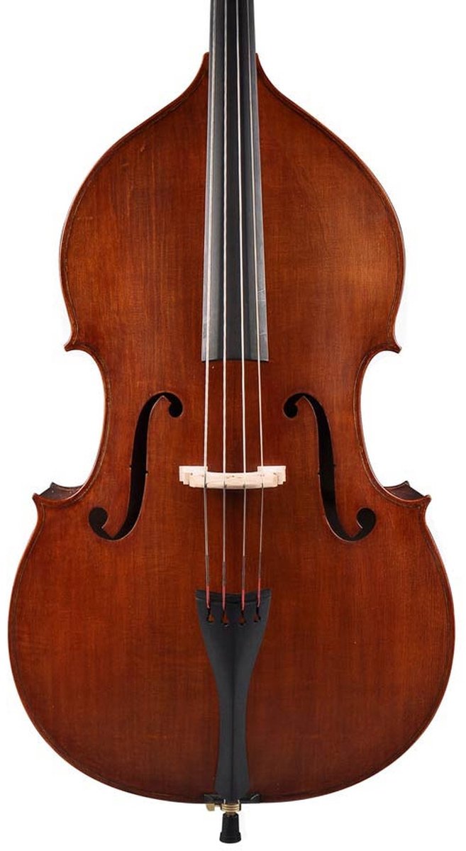 Rudolph RB-234-V contrabas 3/4, triplex, spiritus lak, ebben toets, viool model