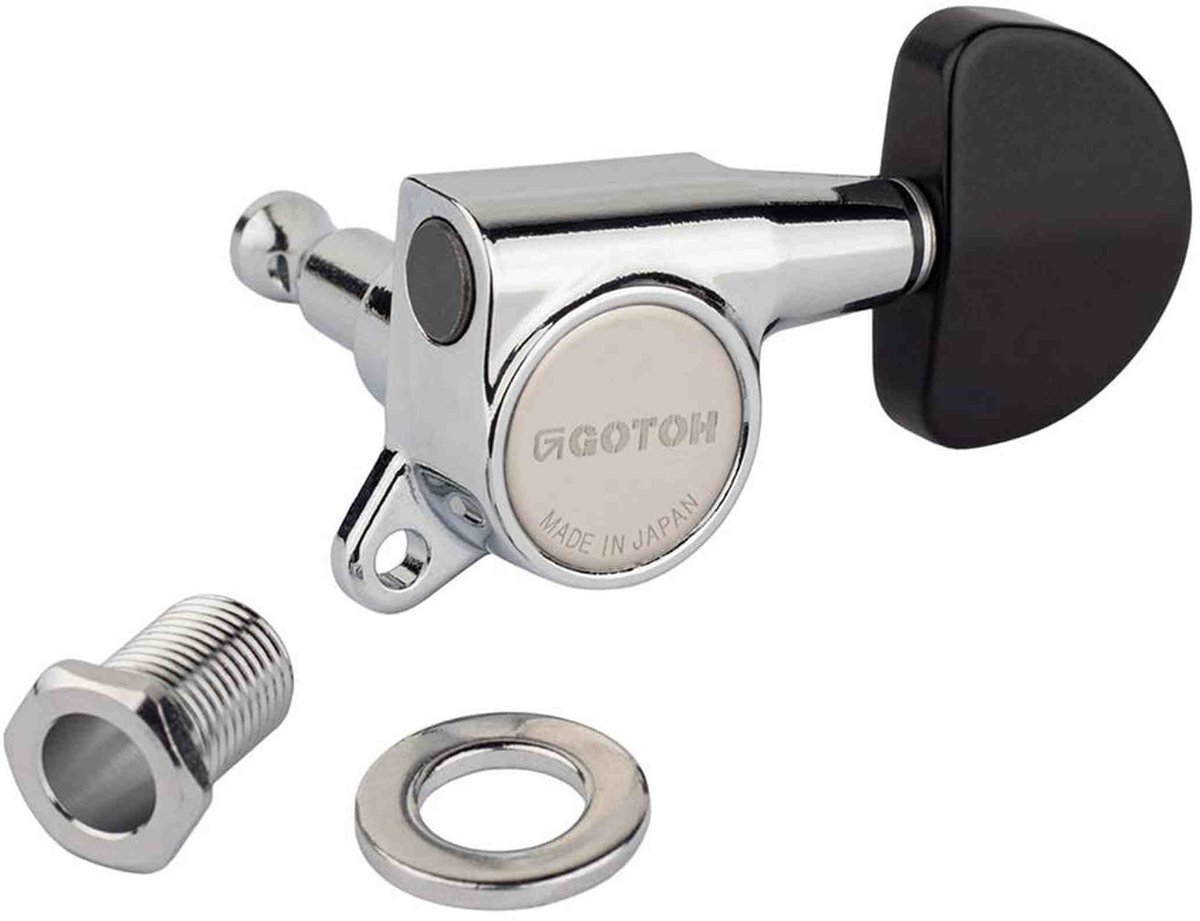Gotoh GTH14014 SG381 stemmechanieken met Magnum Lock and B20 knoppen, 3L3R, chroom