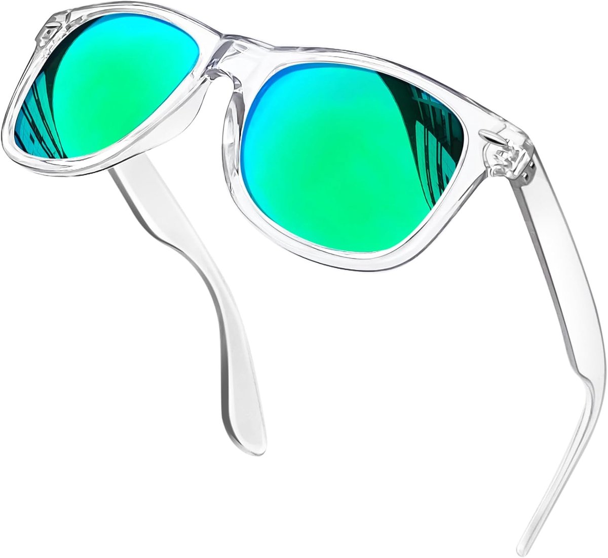 Zonnebril Heren en Dames UV400 | PC,Polariserend, Behalve Geel en Fotochromische,UVA,UVB,Rechthoekig,Lichtgewicht,Rijden,Reizen,Retro,Mode,Klassiek,Vintage