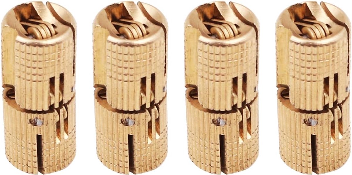 Scharnieren Verborgen Voor Sieraden Doos - Kleine Scharnieren Voor Ambachten Diy Hand Craft - Goud 12mm