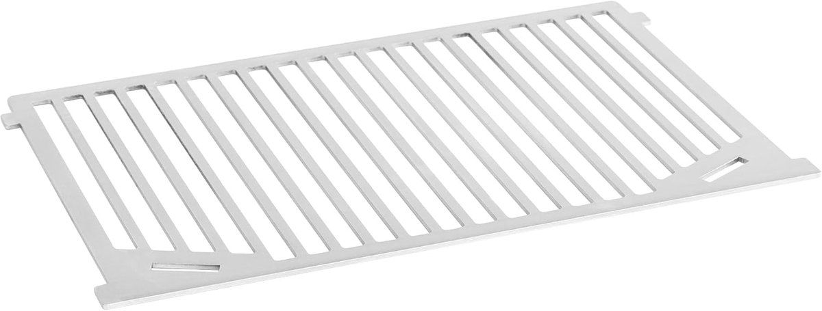 2.0 Grillrooster | tweede grillrooster/toebehoren voor de mobiele houtskoolgril met insteeksysteem | voor kamperen/trekking/camperleven, tuin en outdoor grillplezier | van rvs
