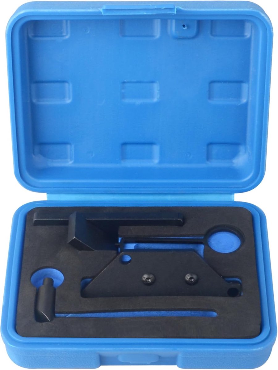 Motor instelgereedschap nokkenas blokkeergereedschap uitlijningsinstelgereedschap set compatibel met PSA Opel Vauxhall Peugeot Citroen Petrol PureTech EB2 PSA DS