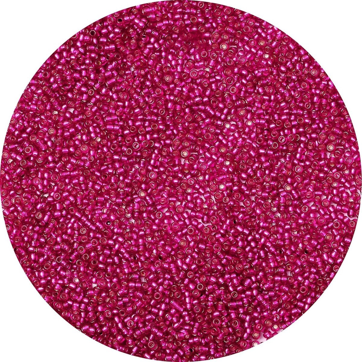 10.000 stuks 2 mm 12/0 wijnrode rocailles-kralen voor armbanden, kleine pony, glazen kralen om te rijgen, transparante zwart-roze knutselkralen voor doe-het-zelf halskettingen, oorbellen, sieraden