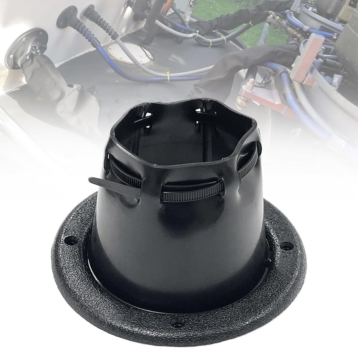 Cable Boot - Boot Spiegelstuurdraden Boot Bescherm Brandstofleidingen Diameter 4 2/5" (11,18 cm)