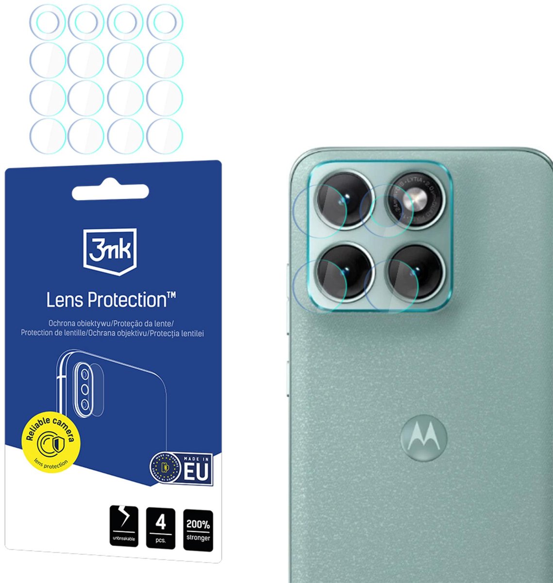 3Mk Lensbescherming Voor Motorola Edge 70 Fusion Lensbeschermingsglas