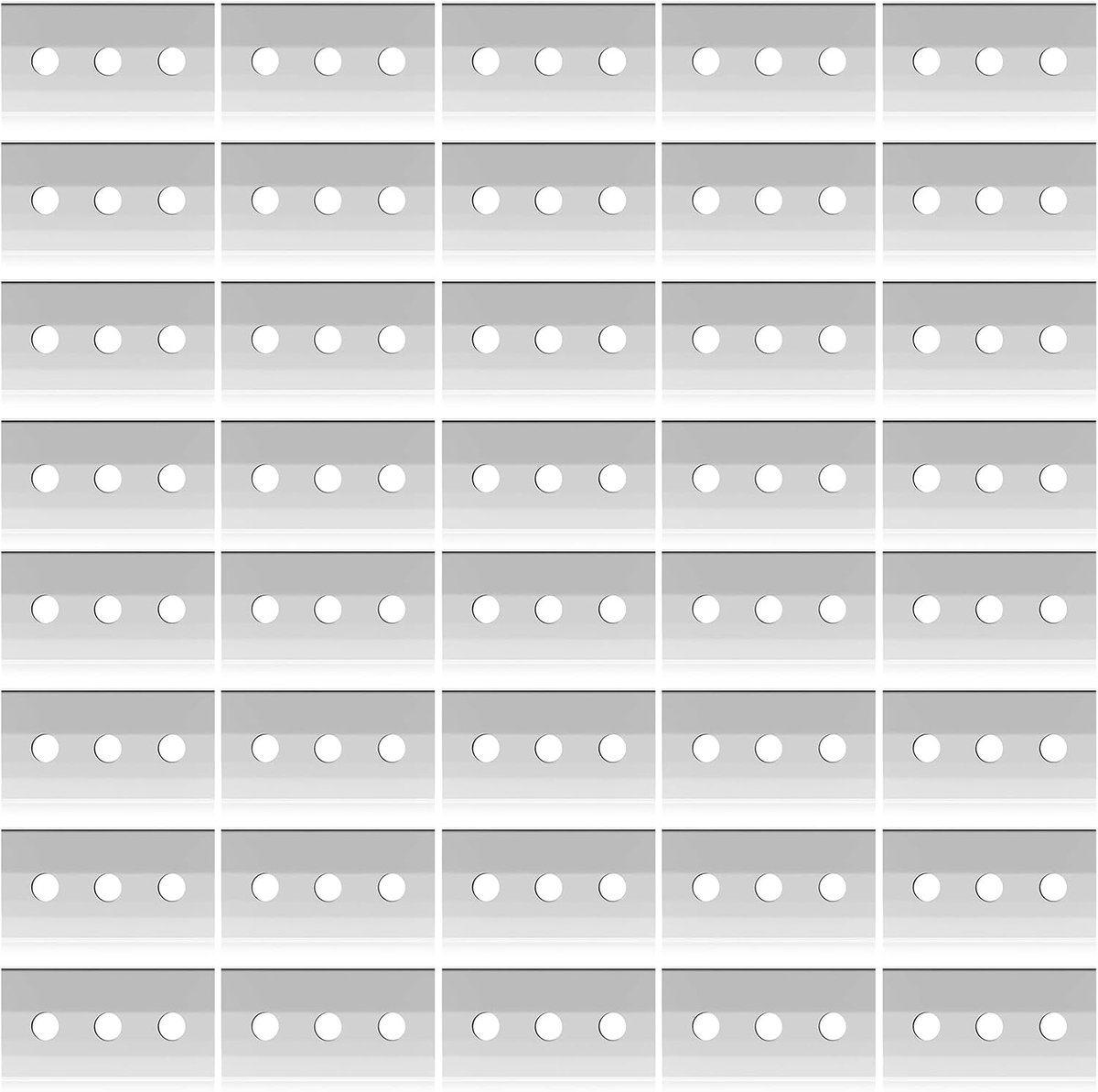 Schrapers, van roestvrij staal, voor keuken, badkamer, raam, professionele kwaliteit (zilver)
