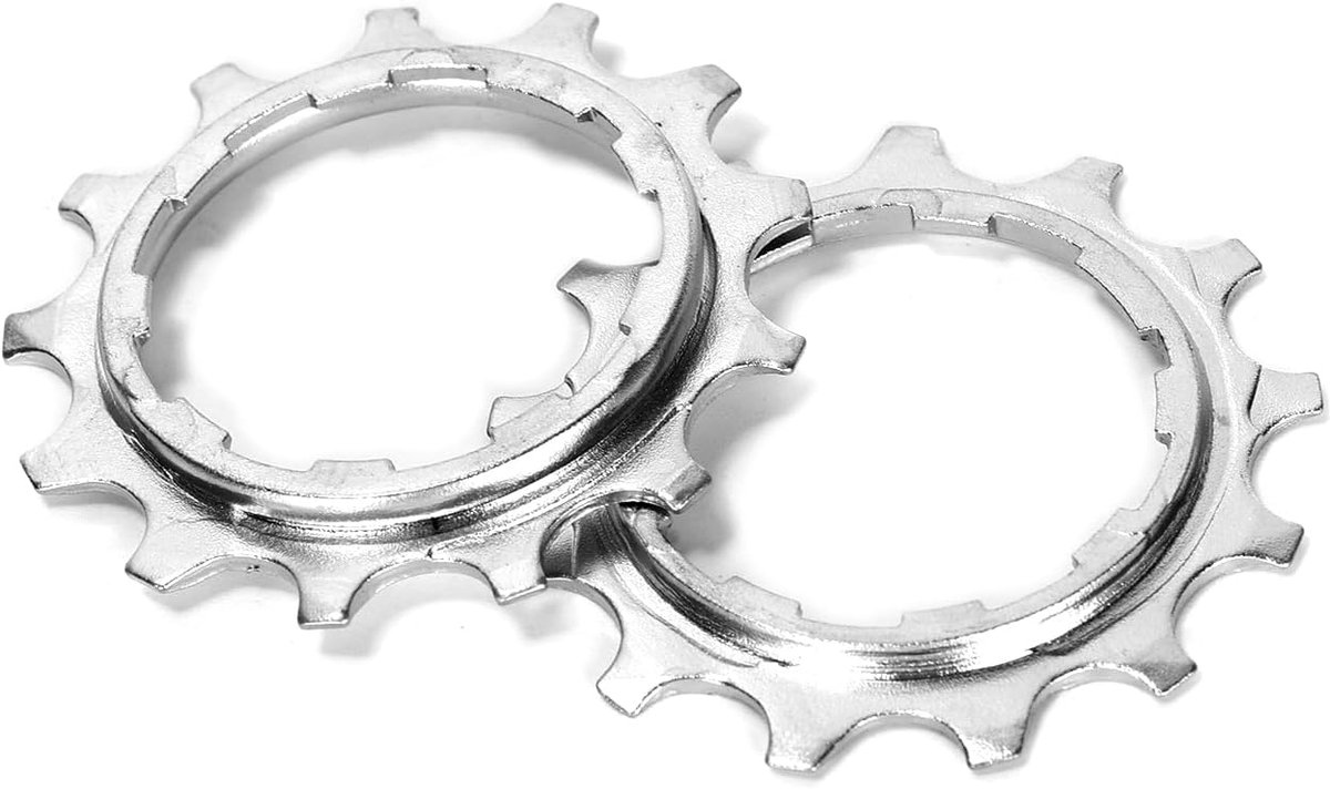 2 STKS Single Speed Fiets Vrijloop, Zilver