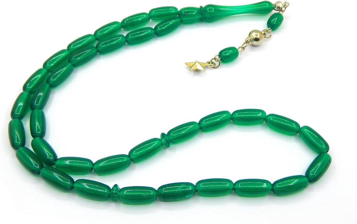 Kralen Tesbih Tasbih Tespih Misbaha Subha 33, 15 mm moslim islamitische rozenkrans aanbidingsaccessoires sieraden armbanden lengte 38 cm