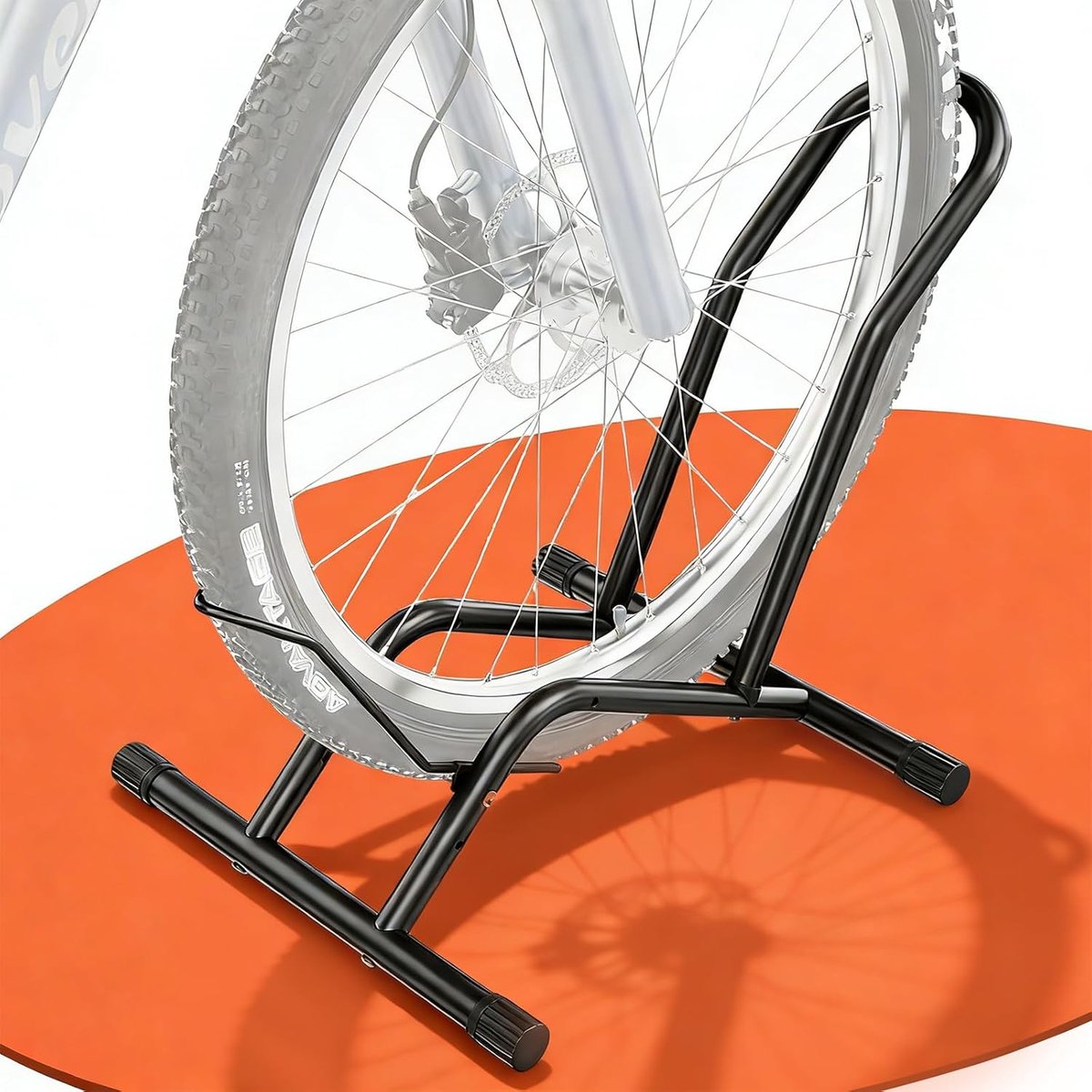 professionele vloer, vrijstaande standaard, 16 tot 29 inch, houder montage-fietsstandaard, voor mountainbike, racefiets, MTB, zwart