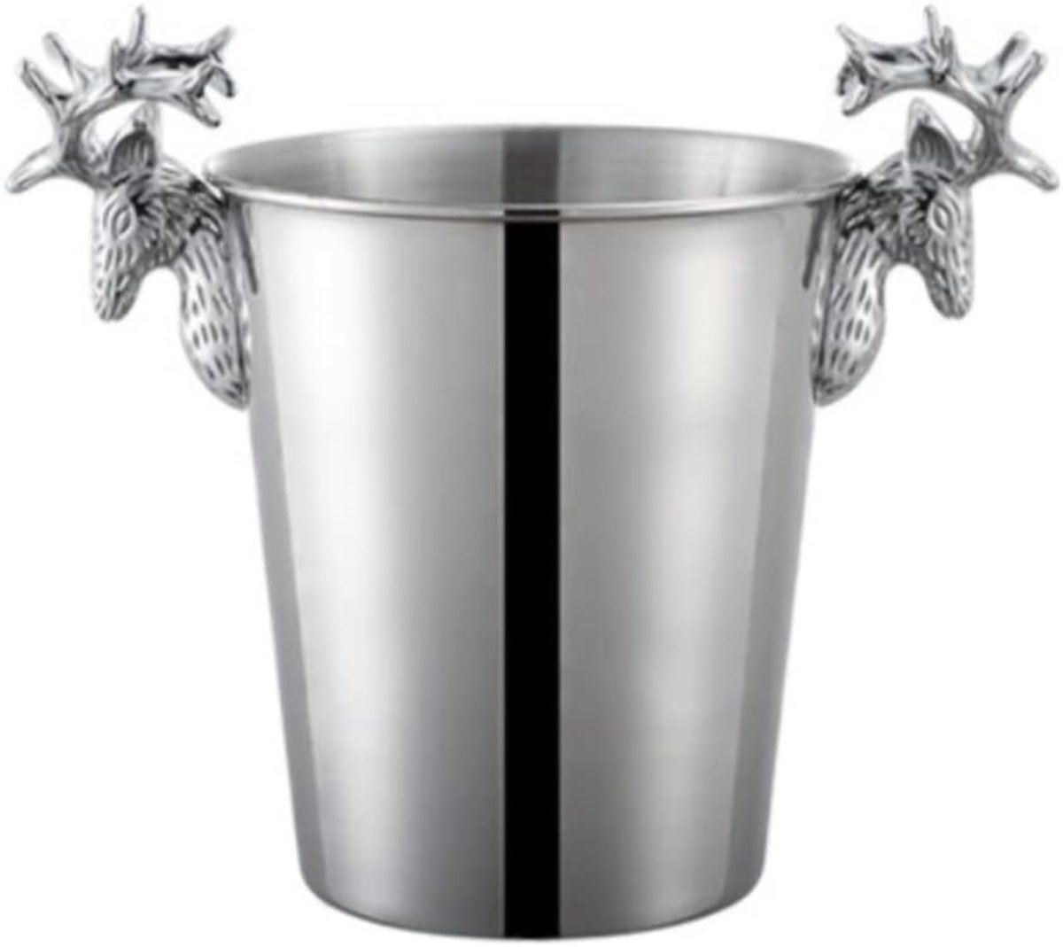 Ijsemmer Ijsemmer Rvs Ijsemmer Creatieve Decoratie Geschikt Voor Bar Bier Wijn Champagne Champagnekoeler Ijsblokjeskoeler(Blue,Silver,3L)