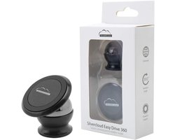 SnelShoppen - SilverCloud Magnetische Houder voor Mobiele Telefoon - Easy Drive 360° Rotatie - Zelfklevend Systeem - Universeel Compatibel - N40 Magne