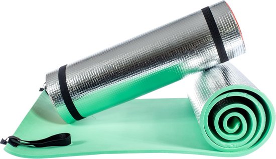Camping van aluminium, blauw schuim. van Camping — afbeelding 2