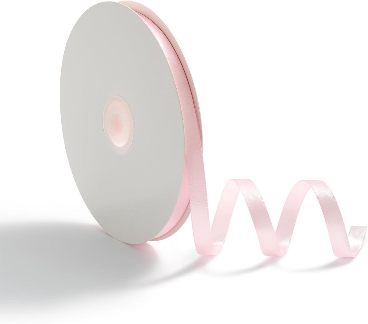 10 mm x 45 m satijnen lint, cadeaulint, satijnen lint, decoratief lint voor bruiloften, cadeauverpakking, knutsellinten, roze