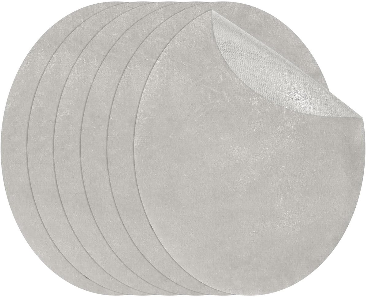 Opstrijkbare patches 11 x 14 cm, 6 stuks ovale elleboogpatches knie-reparatiepatch suède stoffen applicaties voor shirt, jeans, jas, kledingreparatie, decoratieset, lichtgrijs