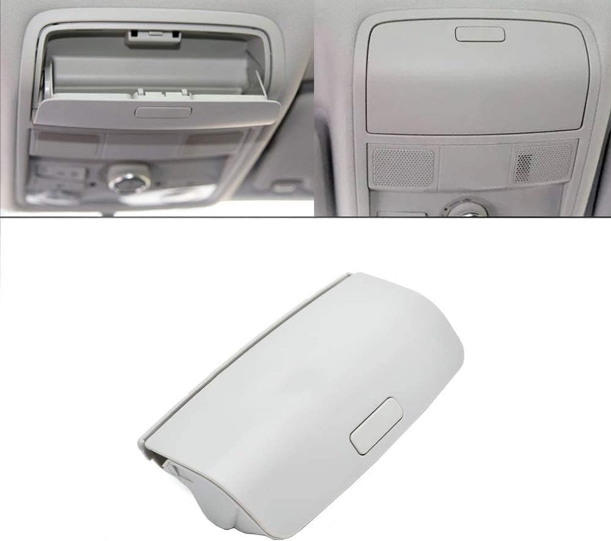 Bril Cases Golf 5 6 mk5 mk6 Brillenhouder Auto Zonnehouder Grijs
