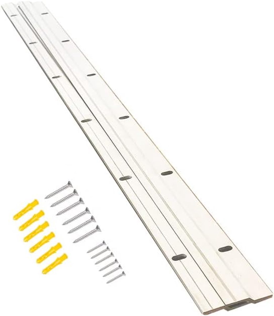 61 cm inbouwbeugel, in elkaar grijpende beugel, zware Franse schoenplaatjes fotolijst hanger wandmontage zwevende hangende Z-clip voor galerij grote foto zware spiegel hoofdeinde vliegengordijn