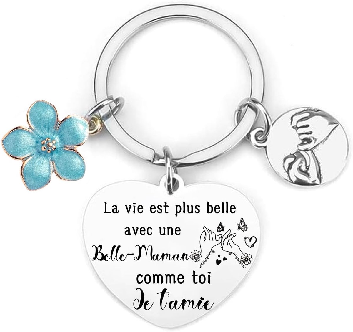 Mooie Moeder Sleutelhanger Cadeau Moederdag Origineel Cadeau Moederdag Sleutelhanger Mooie Moeder, Cadeau Bedankt Mama Kerst Cadeau Dankjewel