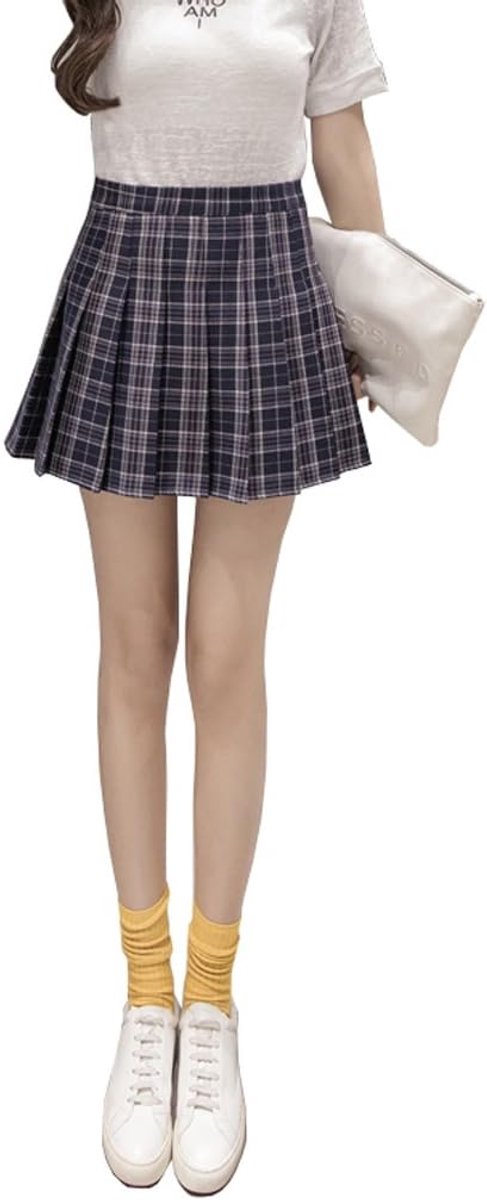 Vrouwen Meisjes Uitlopende Casual Mini School Tennis Skater Casual Dansen Rok