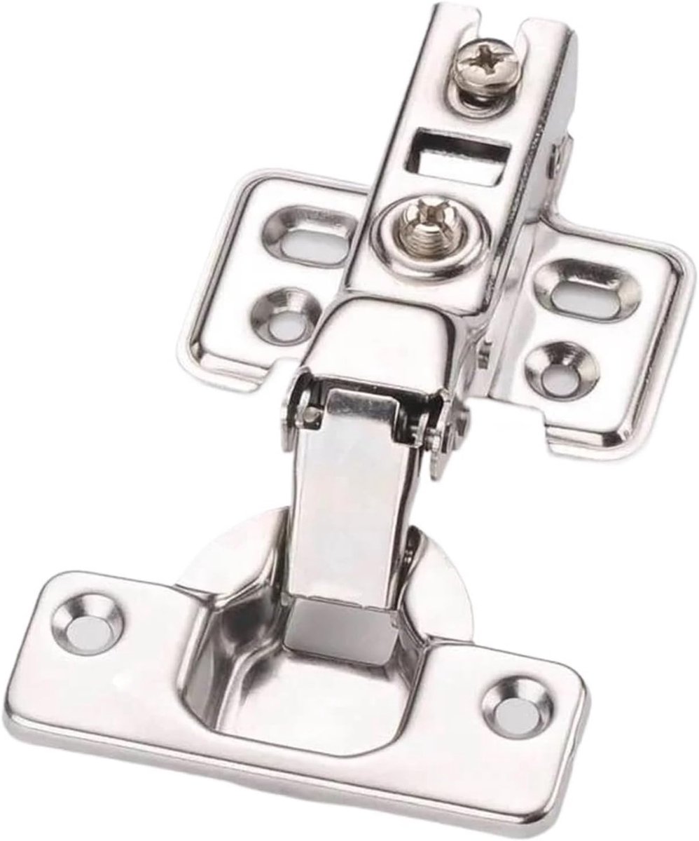 Rvs Hydraulische Kast Deur Scharnieren Buffer Soft Close Keuken Kast Volledige Overlay Half-Overlay Insluiten (Insluiten)