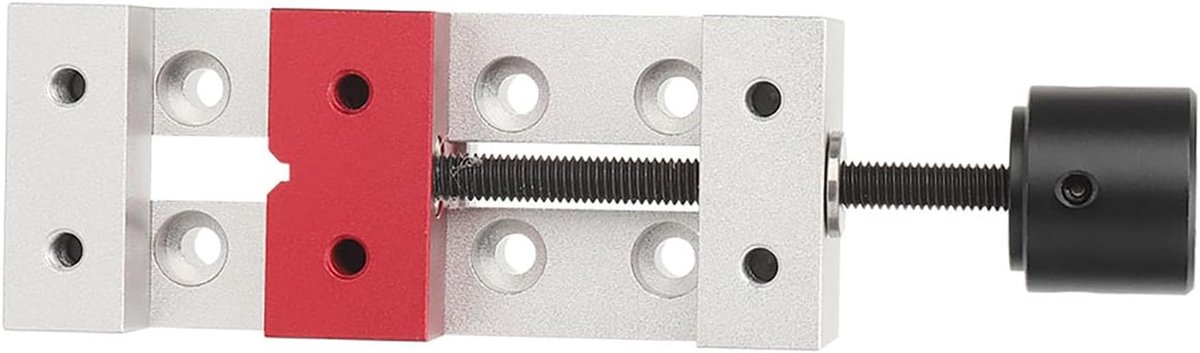 Platte Klem, Boorpers Platte Bankschroef, 50 Mm Mini Aluminium Tafelklem Mechanische Machine Bankschroef voor Sieraden Walnoot Nucleair Horloge, Bankklemmen