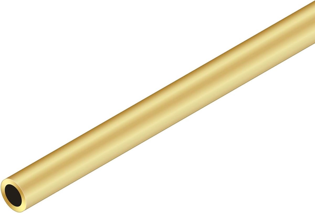 buis, 9mm OD x 1.5mm Wanddikte 300mm Lengte Naadloze Rechte Pijp Tubing voor DIY Ambachten