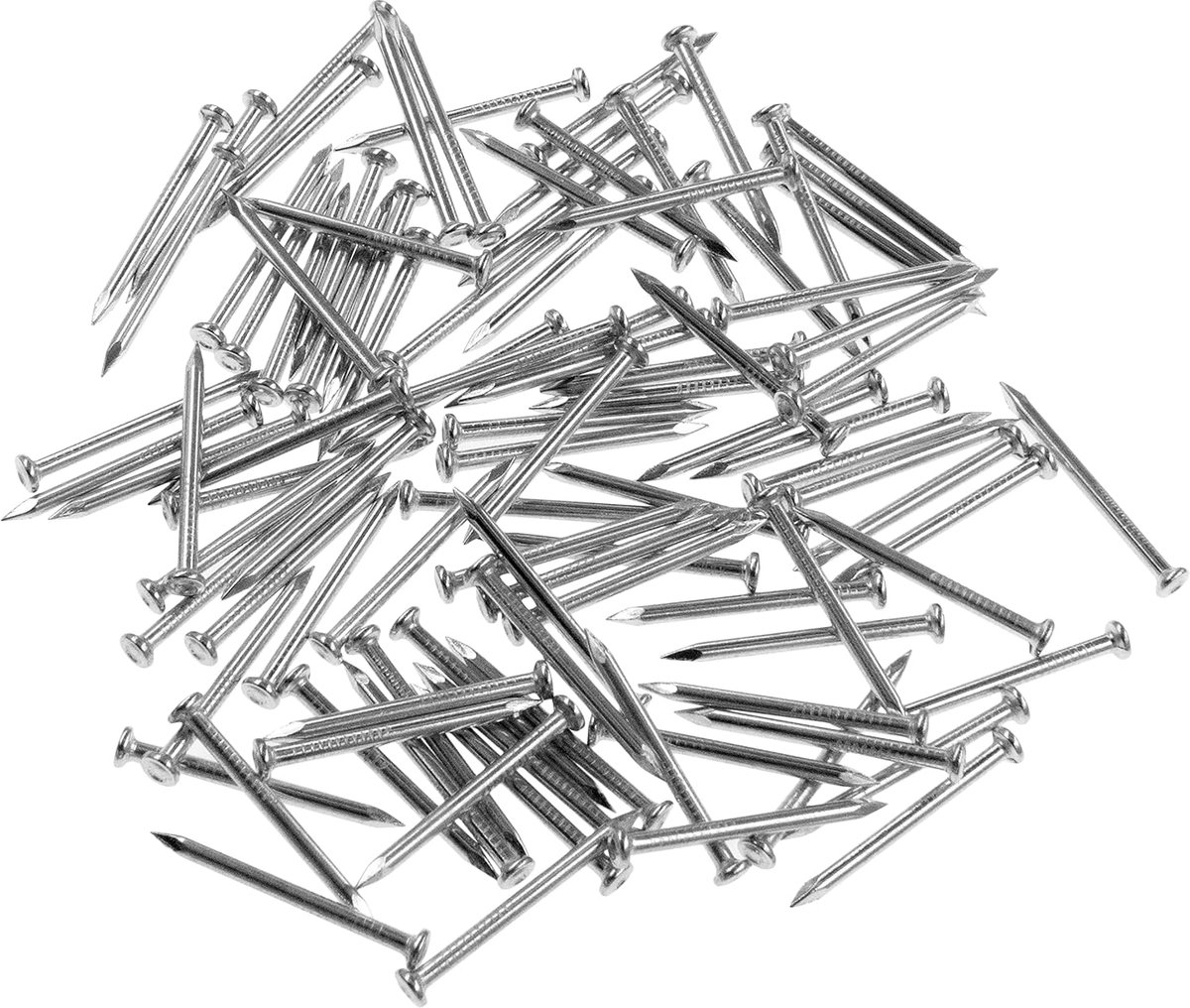 3 cm hardware betonnagels, assortimentskit (100 stuks), koolstofstalen spijkers voor het ophangen van foto's en houtbewerking
