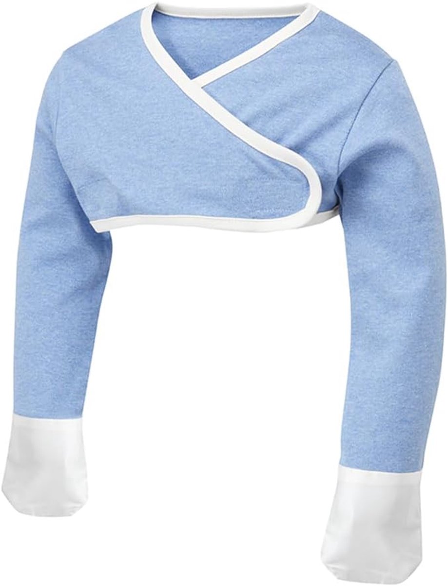 | Stay-on krabhandschoentjes voor baby’s met jeuk | Cross-over