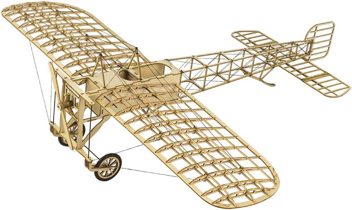 modelvliegtuig voor volwassenen, 3D-houten puzzel, doe-het-zelf vliegtuigset, lasergesneden Woodcraft-model om te bouwen, Spitfire-model voor educatieve montage