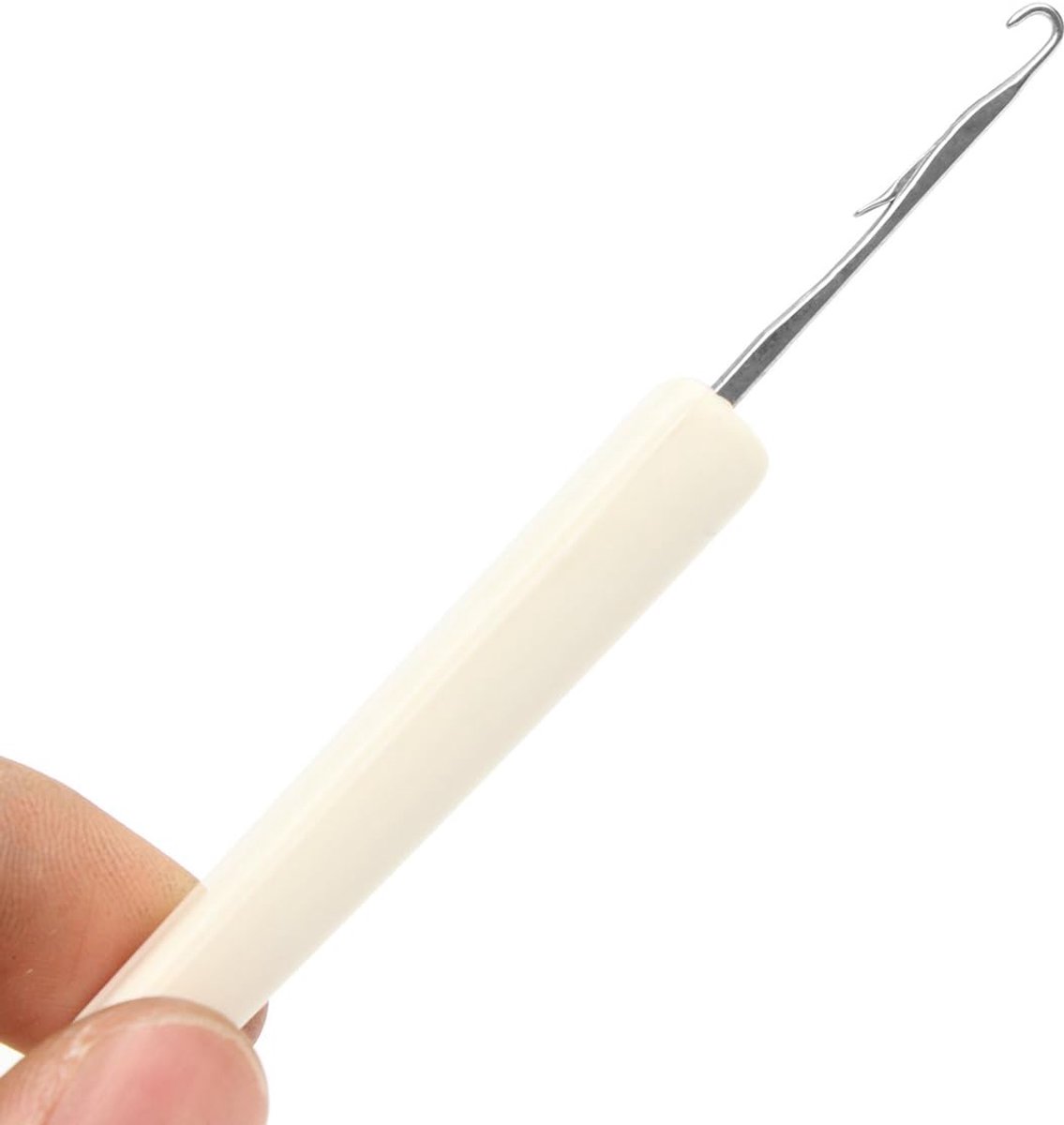 14Cm Wit Haak Klink Tool Voor 4.5Mm Standaard Gauge Breimachine