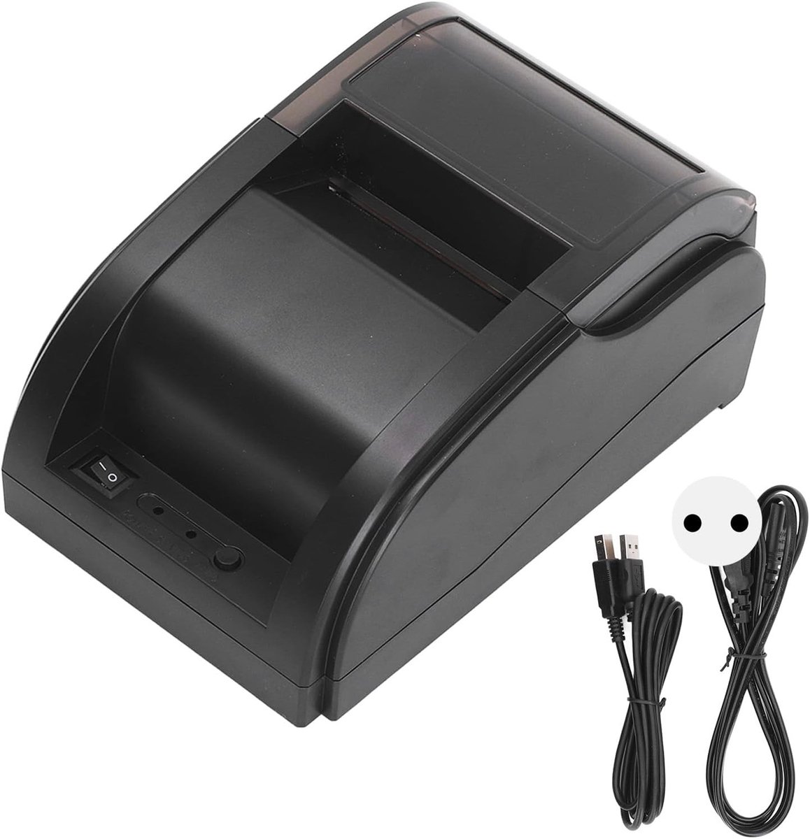 Thermische POS Printer 60-80mm/s met Automatische Snijfunctie en USB Aansluiting voor Restaurant en Supermarkt, Ideaal voor Kassasystemen en Retail Gebruik