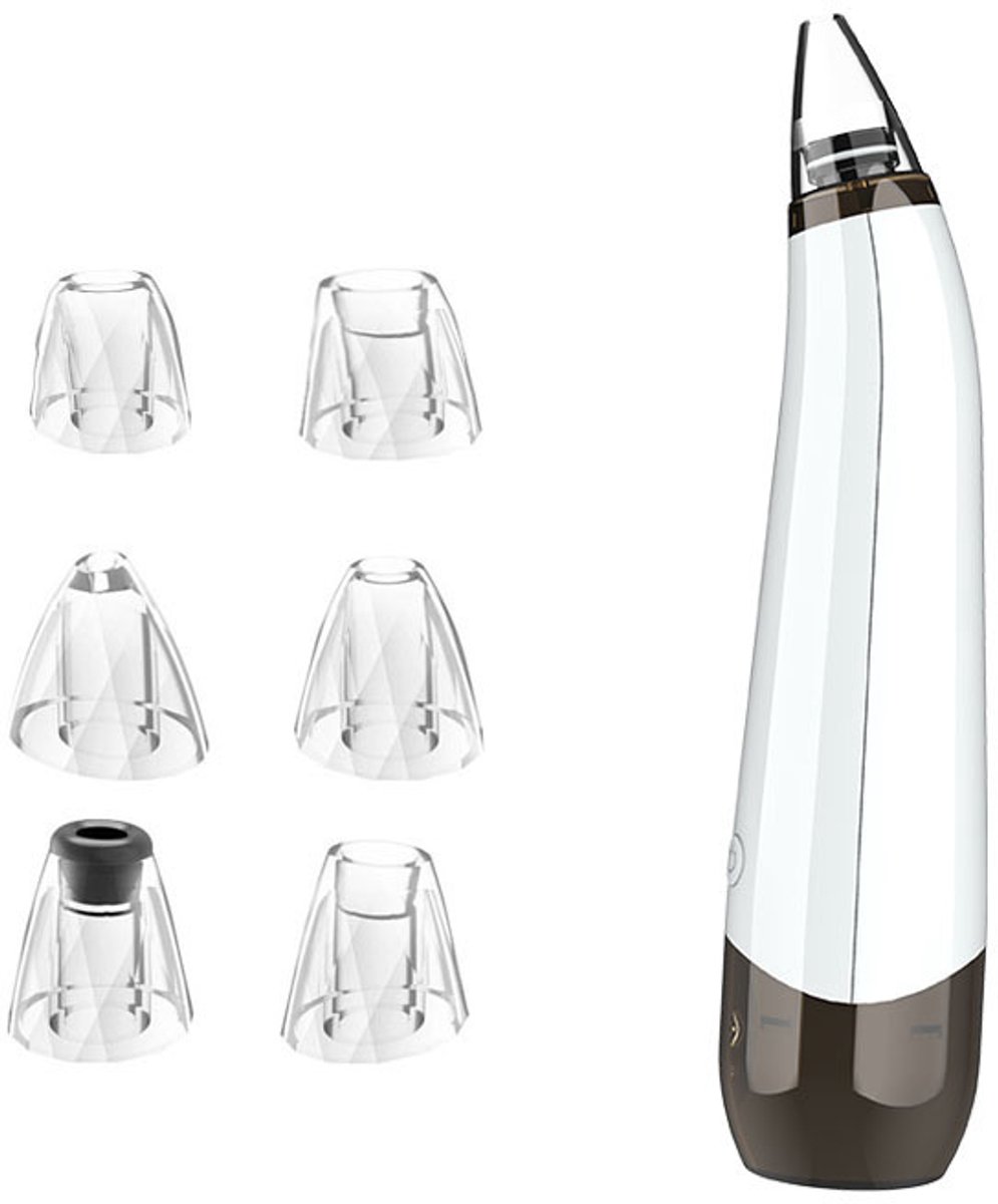 Blackhead Remover Pore Vacuum Cleaner - 3 Adjustable Suction Power 6 Probes,USB Rechargeable Blackhead Vacuum Kit Electric Acne Extractor Tool for Women