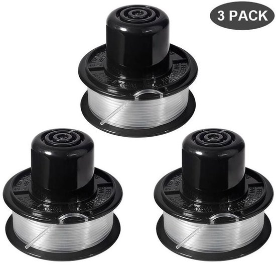 3 stuks grastrimmer spoel - Maaidraad - draadspoelen - geschikt voor BLACK+DECKER vervangende spoel en lijn voor GL250/GL310/GL360 - modellen 11M x 1,6MM van Merkloos	 — afbeelding 5