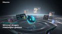 Hisense AI Laundry Companion: slimmer drogen, makkelijker gedaan. Vele wasprogramma's waaronder Baby Care, Cotton, Daily Wash en Shirt.