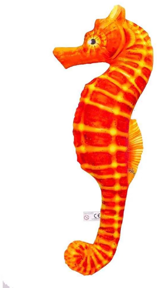 Zeepaard Kussen Oranje 38cm